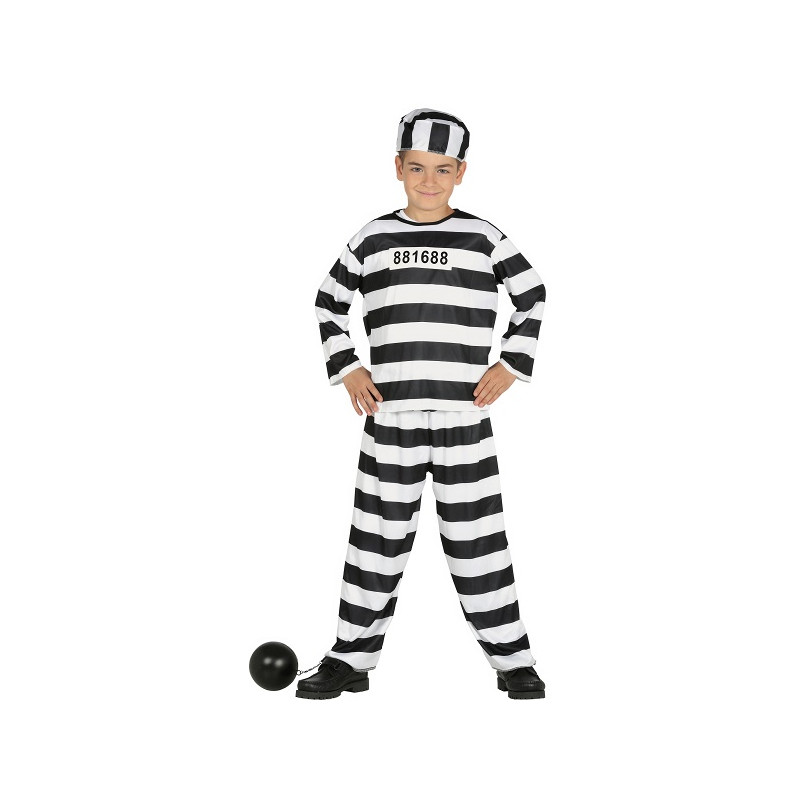 Costume CARCERATO - Tg 3/4 anni