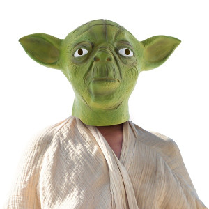 Maschera Yoda Star Wars in gomma