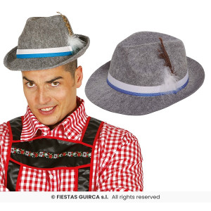 Borsalino Bavarese Oktoberfest Grigio