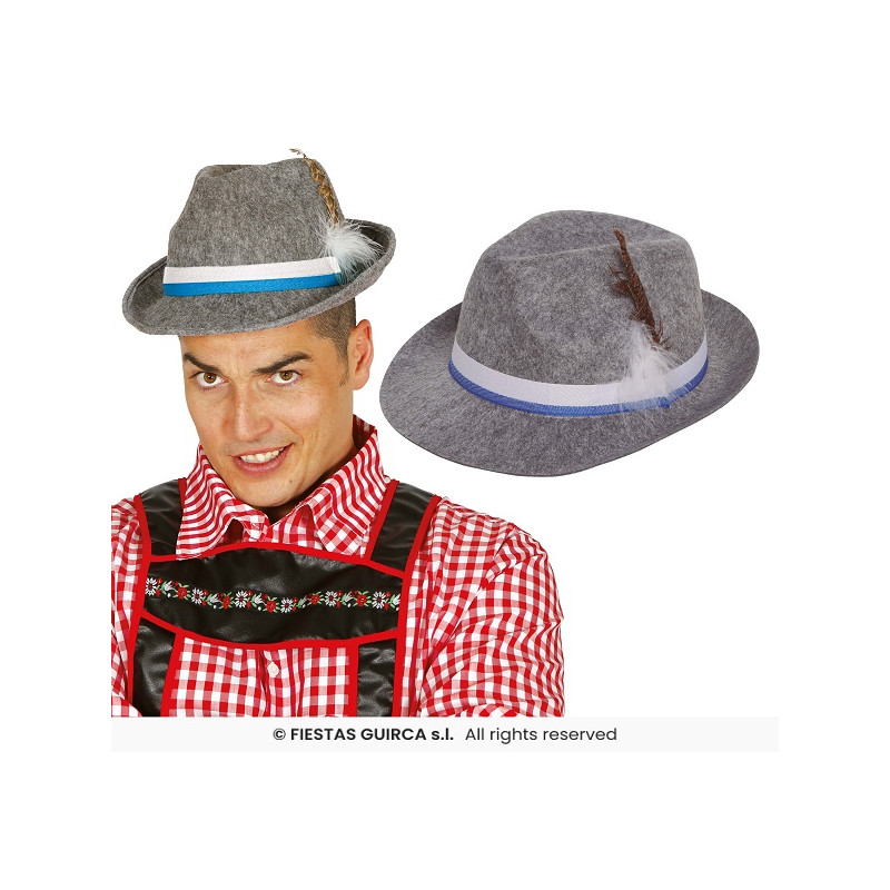 Borsalino Bavarese Oktoberfest Grigio