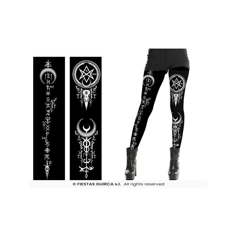 Collant Voodoo Strega Nero