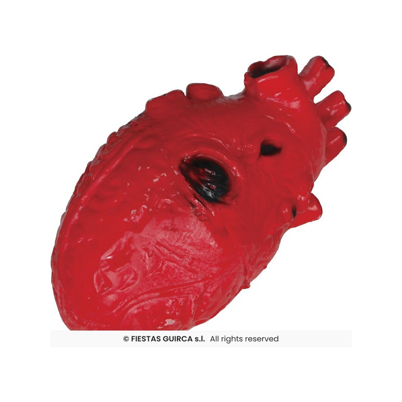 Cuore  in gomma 15 cm