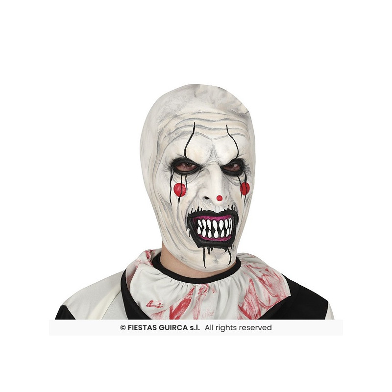 Maschera Clown Terrifier IT in gomma