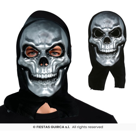 Maschera Teschio con cappuccio