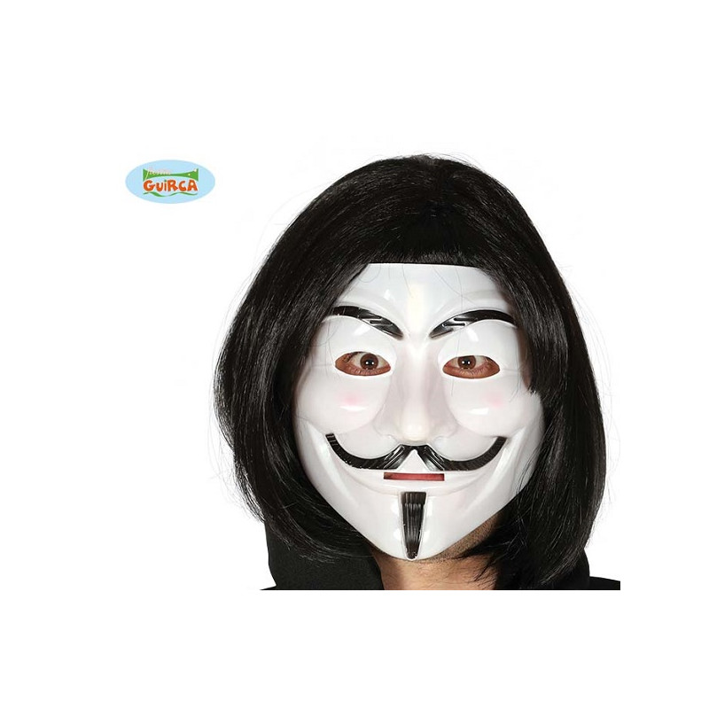 Maschera V for Vendetta Bianca