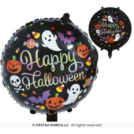 Palloncino Happy Halloween 50 cm