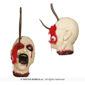 Testa Mozzata con gancio in plastica 38 cm