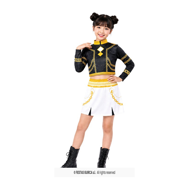 Costume K-POP STAR Nero - Tg 14/16 anni