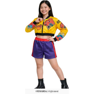 Costume K-POP STAR NOVA Gialla - Tg 3/4 anni