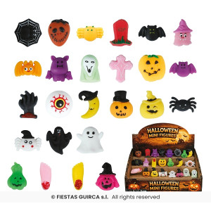 Figure Halloween schiacciabili mod ass 3 cm