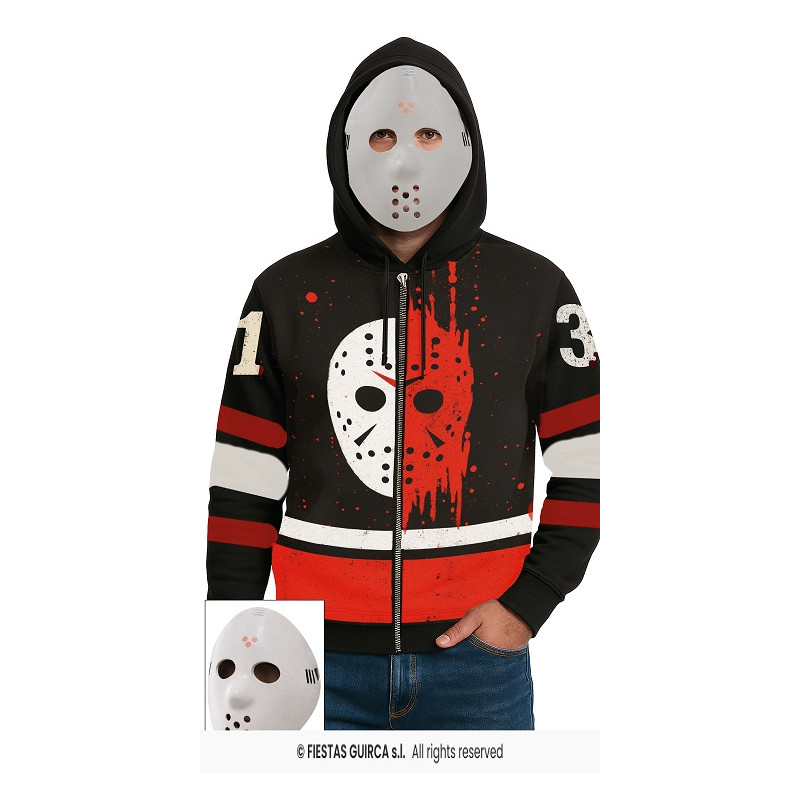 Set JASON HOCKEY (Felpa e maschera) Tg L 52/54