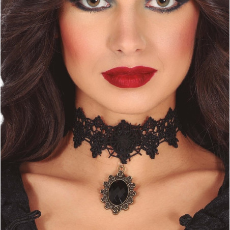 Collana con pietra Nera