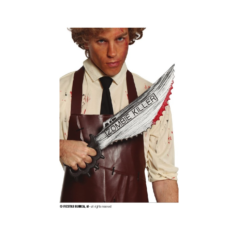 Coltello Sega Killer Zombie 50 cm