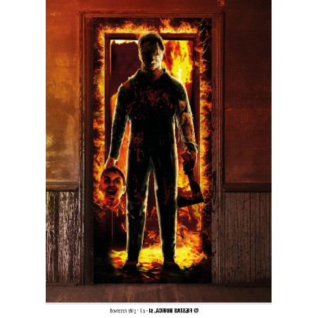 Decorazione Michael Myers 80x180 cm