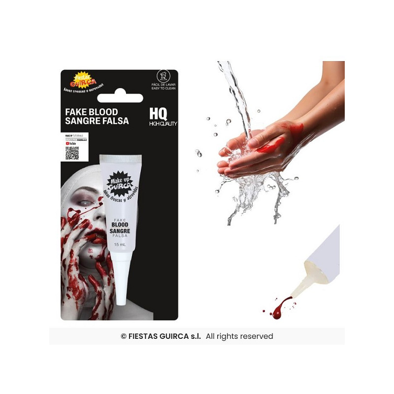 Sangue Gel hq 15 ml Lavabile