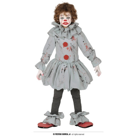 Costume CLOWN IT - Tg 5/6 anni