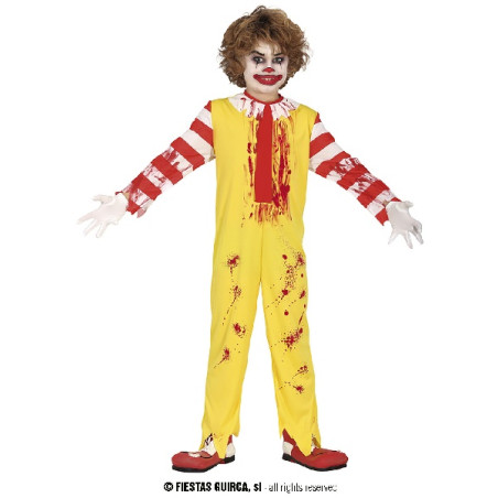 Costume CLOWN IT Mc'Donald - Tg 10/12 anni