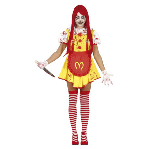 Costume CLOWN IT Mc'Donald - Tg M 42/44