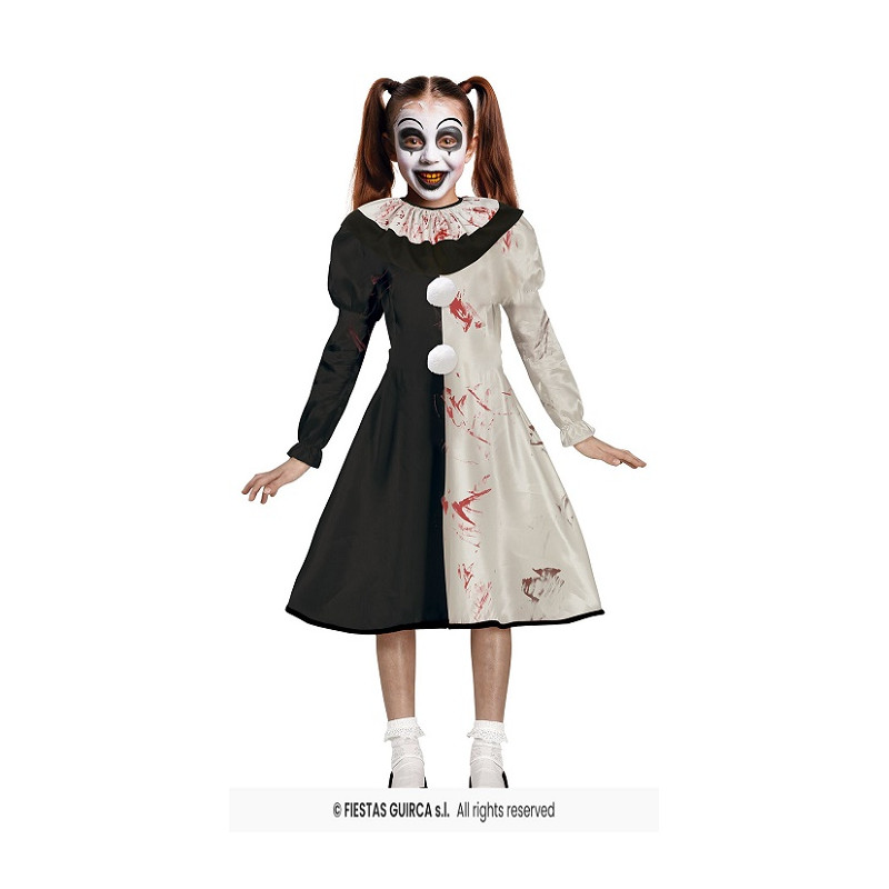Costume CLOWN TERRIFIER - Tg 10/12 anni