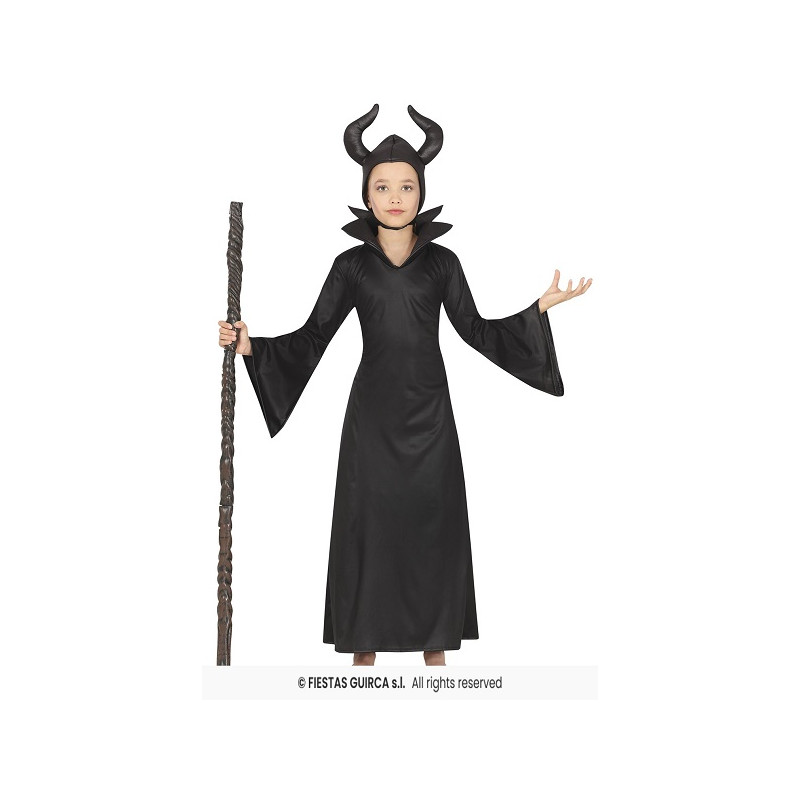 Costume MALEFICA - Tg 5/6 anni