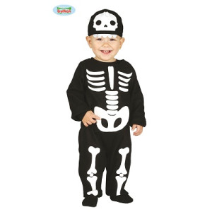 Costume SCHELETRO - Tg 12/18 mesi