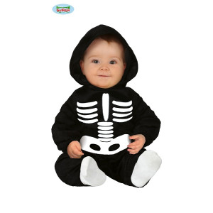 Costume SCHELETRO - Tg 12/18 mesi