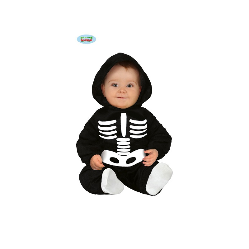 Costume SCHELETRO - Tg 12/18 mesi