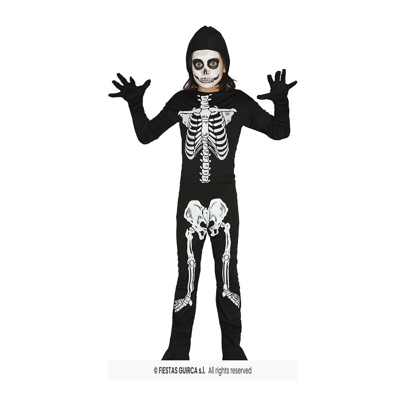 Costume SCHELETRO - Tg 5/6 anni