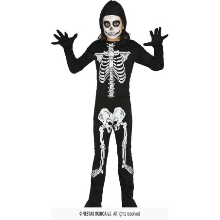 Costume SCHELETRO - Tg 7/9 anni