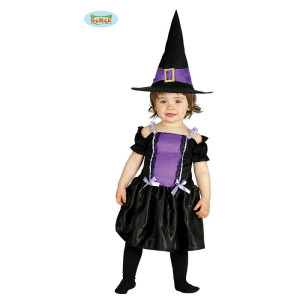 Costume STREGA Viola - Tg 12/18 mesi