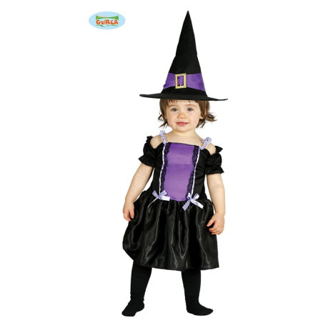 Costume STREGA Viola - Tg 18/24 mesi