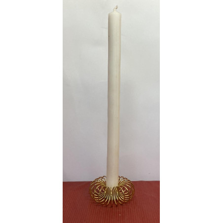 Candela per Flambeaux - h 24 cm diam 1,6 - 40 gr