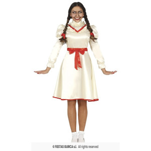 Costume BAMBOLA ASSASSINA ANNABELLE - Tg M 42/44