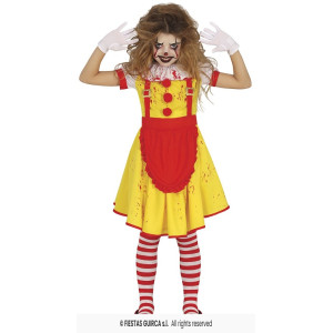 Costume CLOWN Mc'Donald - Tg 10/12 anni