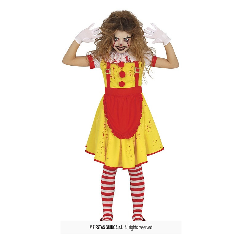 Costume CLOWN Mc'Donald - Tg 10/12 anni
