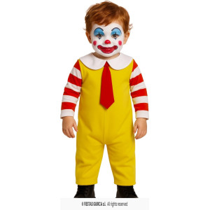 Costume CLOWN Mc'Donald - Tg 12/18 mesi