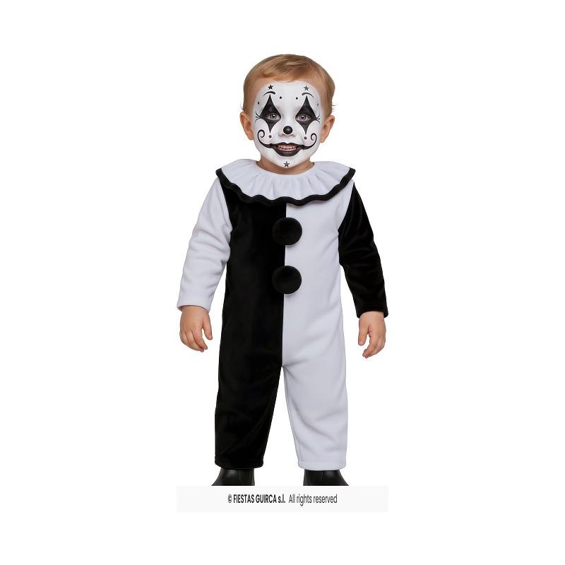 Costume CLOWN TERRIFIER - Tg 12/18 mesi