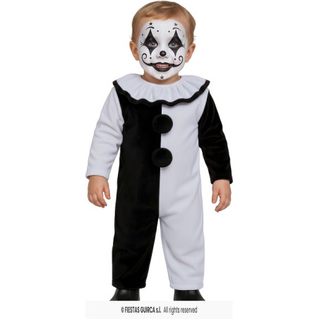 Costume CLOWN TERRIFIER - Tg 12/18 mesi