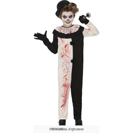 Costume CLOWN TERRIFIER - Tg 7/9 anni
