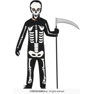 Costume SCHELETRO - Tg 3/4 anni