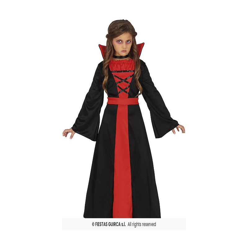 Costume VAMPIRESSA - Tg 7/9 anni