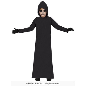 Costume FANTASMA Nero - Tg 7/9 anni
