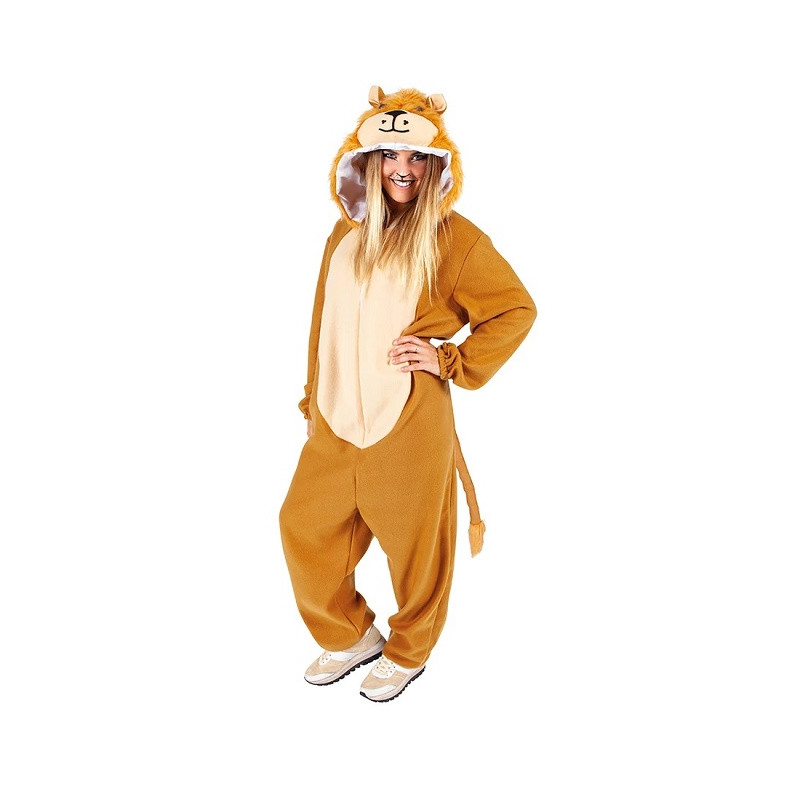 Costume LEONE in Peluche - Tg UNICA 48/52
