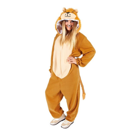 Costume LEONE in Peluche - Tg UNICA 48/52