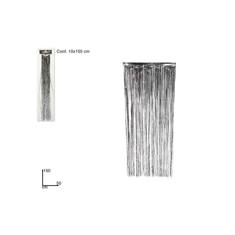 Capelli Angelo Argento 150x50 cm