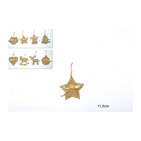 Appendino in legno 11 cm mod ass