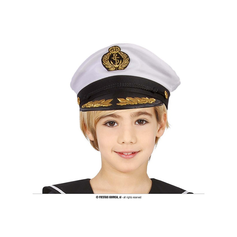 Cappello Capitano di Marina Bambino