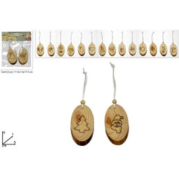 Appendino Legno mod ass (cf. 2 pz)