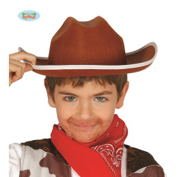 Cappello Cow-Boy Marrone Bambino